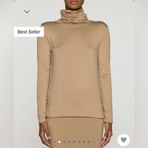 The Turtleneck- BLEUSALT- sz 0, camel